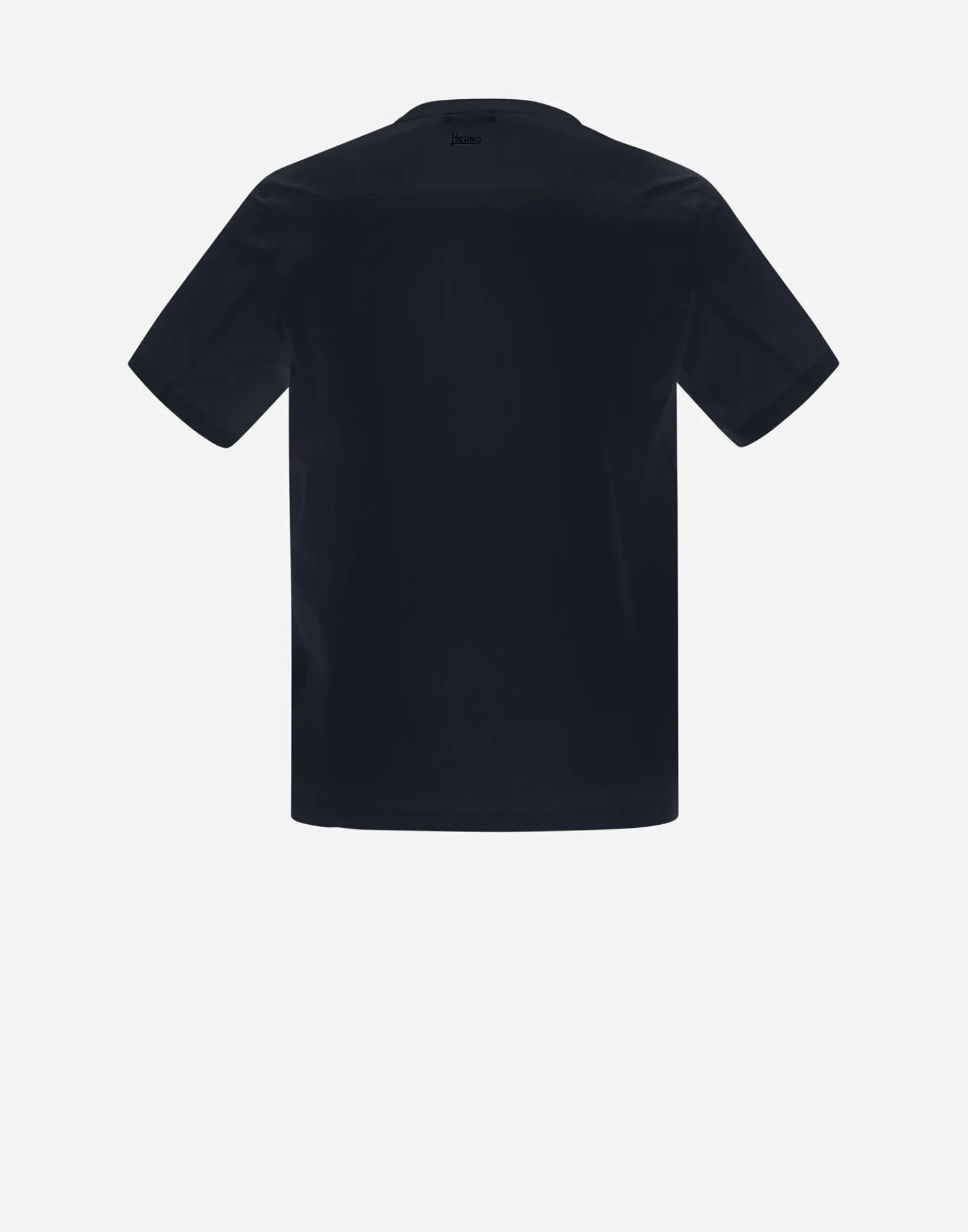 Herno T-Shirt & Polo-Shirts-T-Shirt Aus Superfine Cotton Stretch
