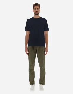 Herno T-Shirt & Polo-Shirts-T-Shirt Aus Superfine Cotton Stretch