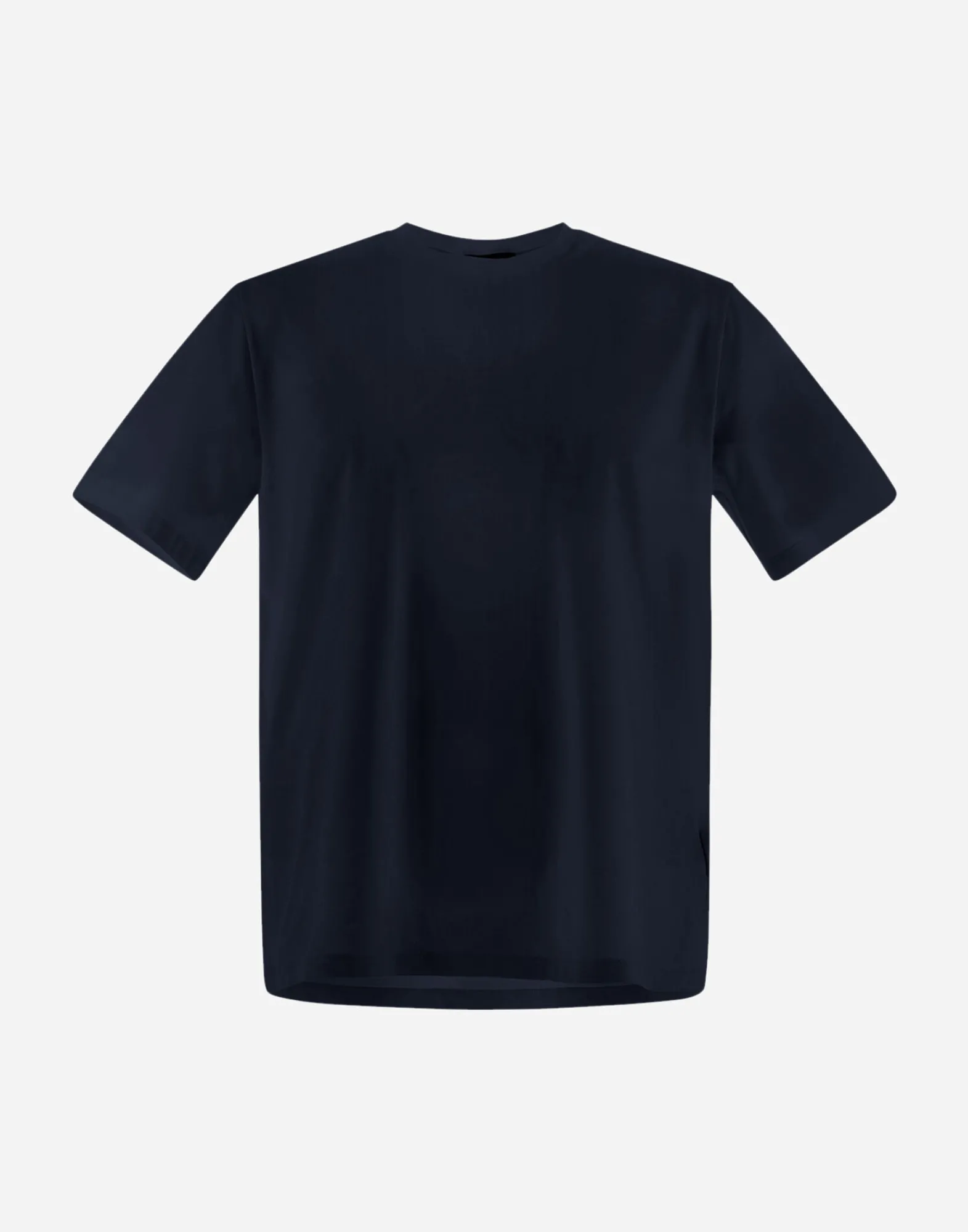 Herno T-Shirt & Polo-Shirts-T-Shirt Aus Superfine Cotton Stretch