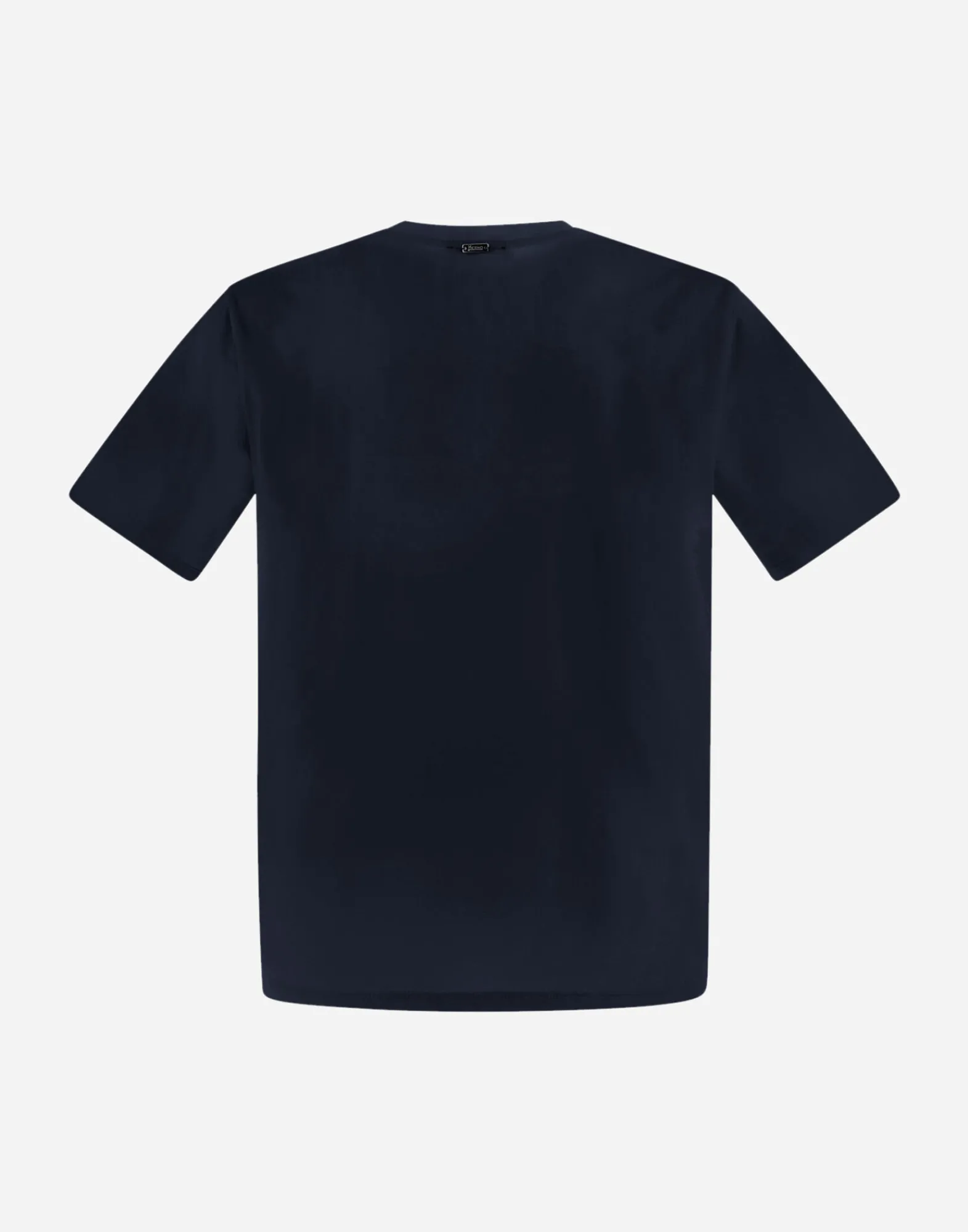Herno T-Shirt & Polo-Shirts-T-Shirt Aus Superfine Cotton Stretch