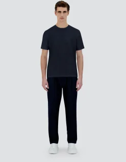 Herno T-Shirt & Polo-Shirts-T-Shirt Aus Superfine Cotton Stretch