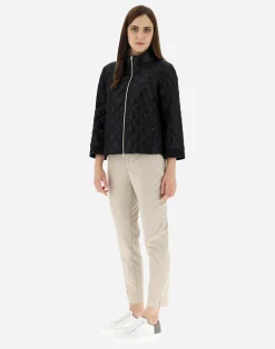 Herno Bomber-Ultraleichte Bomberjacke Mit Rautensteppmuster