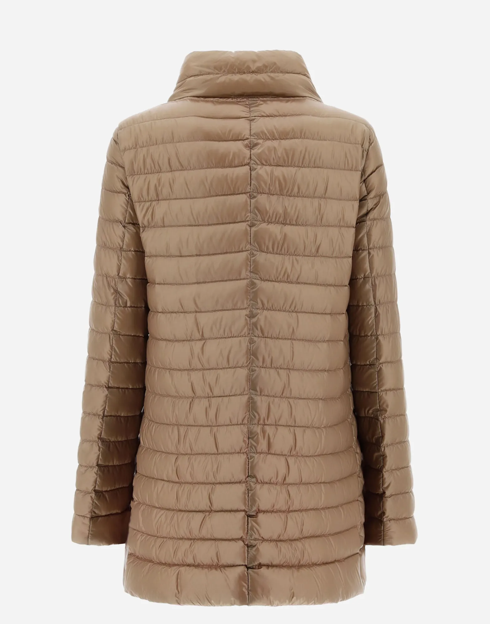 Herno Lange Daunenjacken-Wendbare A-Shape Aus Nylon Ultralight