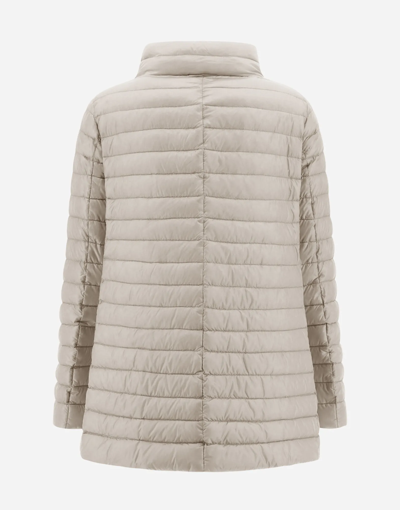 Herno Lange Daunenjacken-Wendbare A-Shape Aus Nylon Ultralight