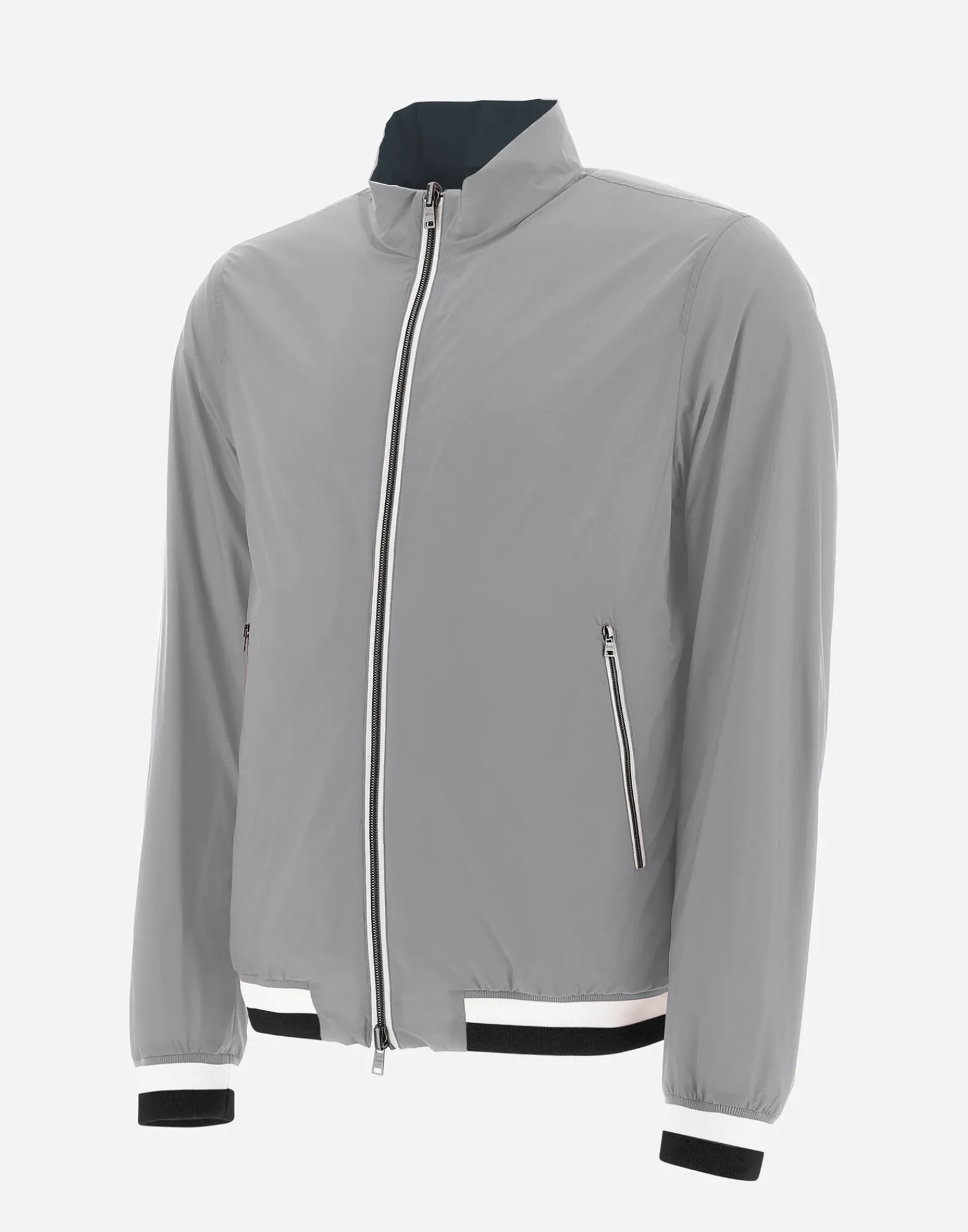 Herno Bomber-Wendbare Millionaire Bomberjacke Aus Mikrofaser & Nuage