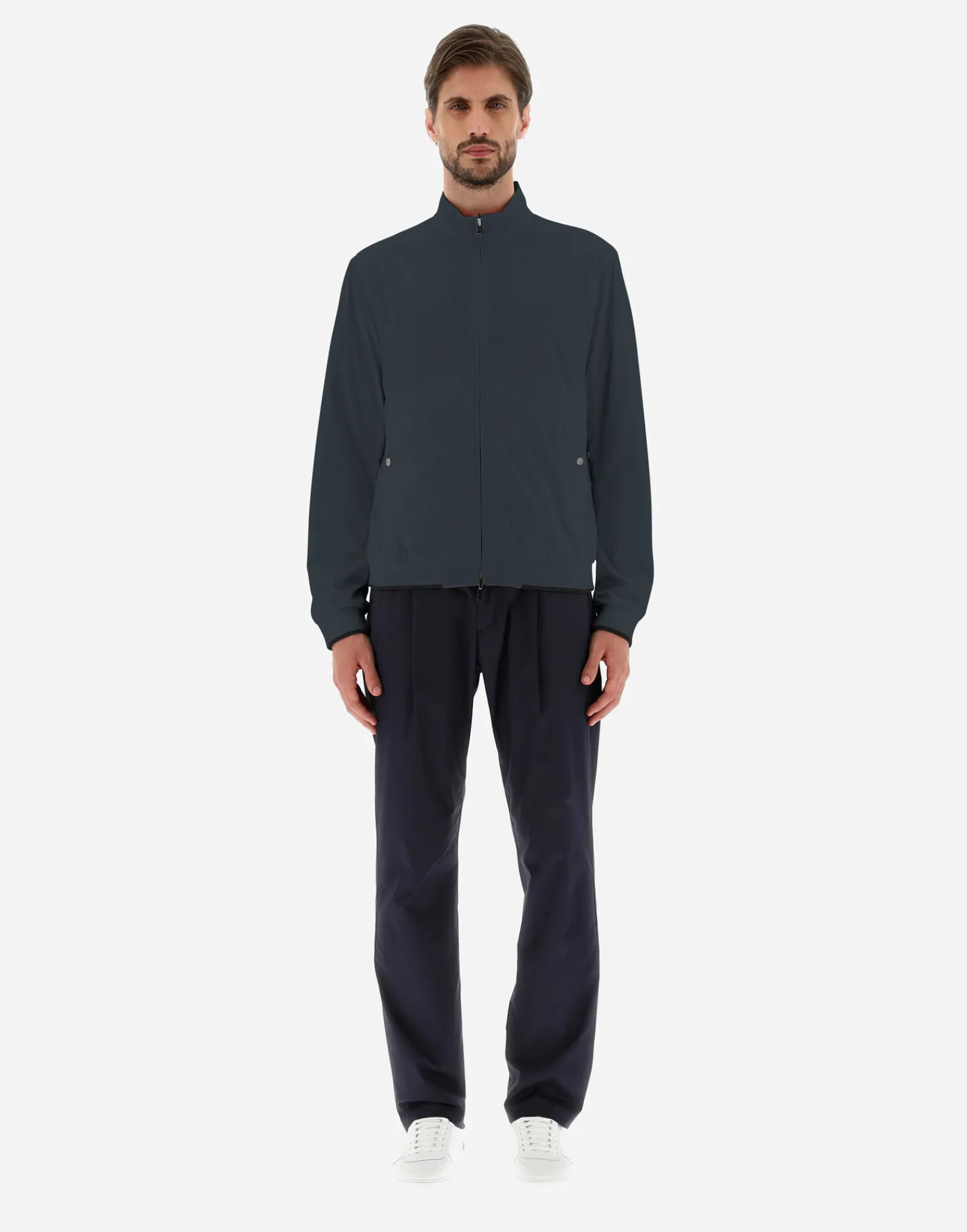Herno Bomber-Wendbare Millionaire Bomberjacke Aus Mikrofaser & Nuage