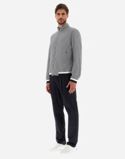 Herno Bomber-Wendbare Millionaire Bomberjacke Aus Mikrofaser & Nuage
