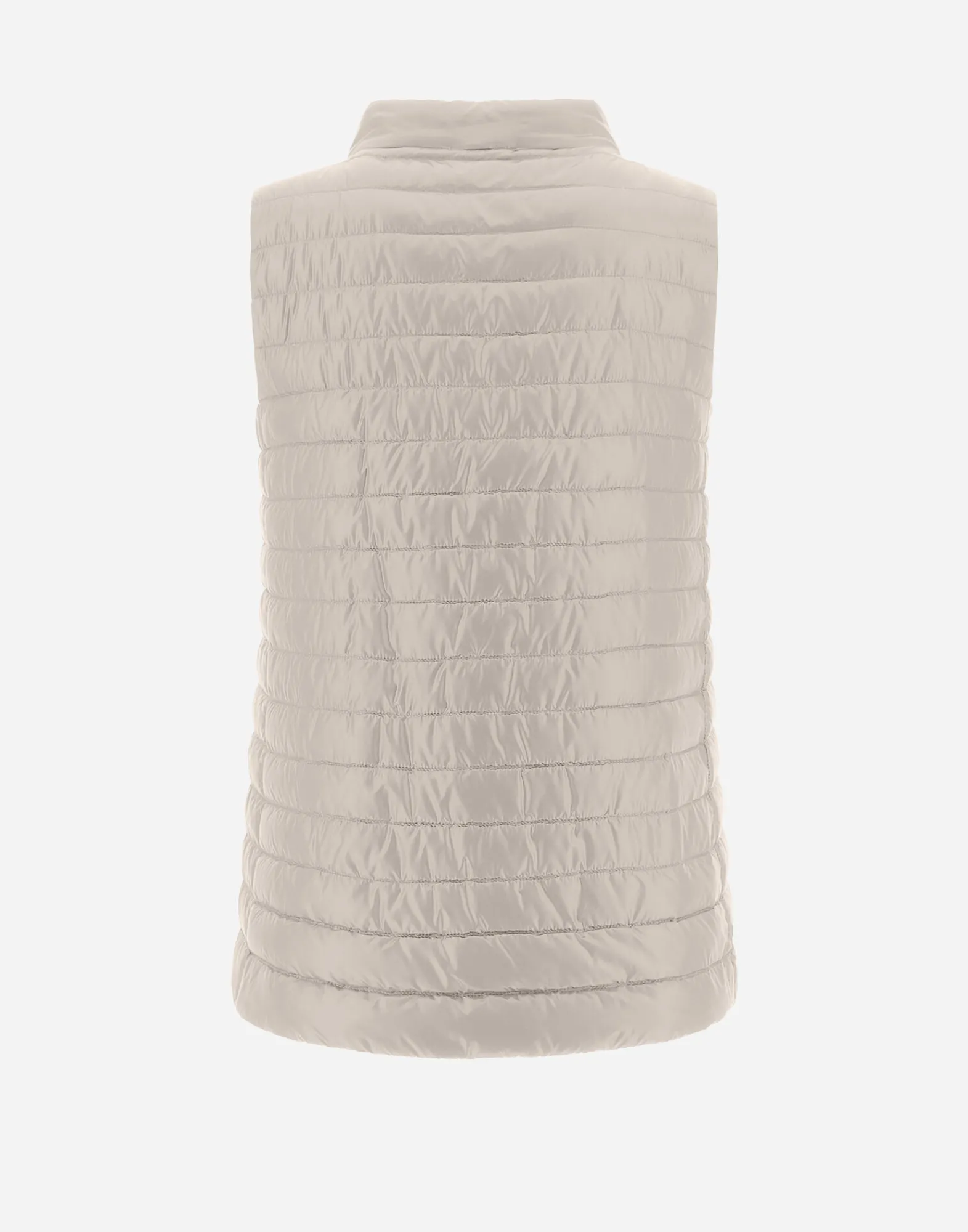Herno Lange Daunenjacken-Wendbare, Zweifarbige Weste Aus Nylon Ultralight