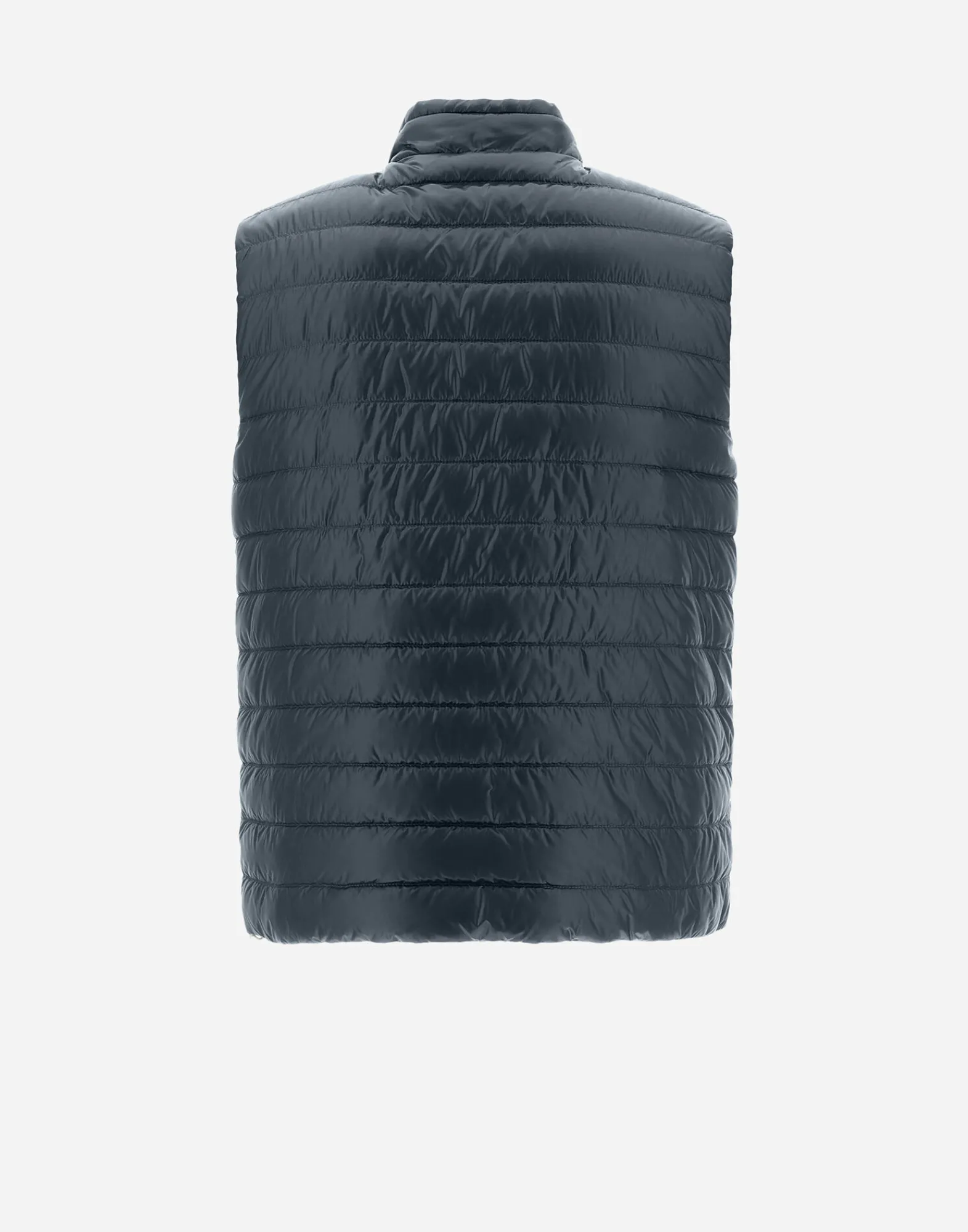 Herno Kurze Daunenjacken-Wendbare, Zweifarbige Weste Aus Nylon Ultralight