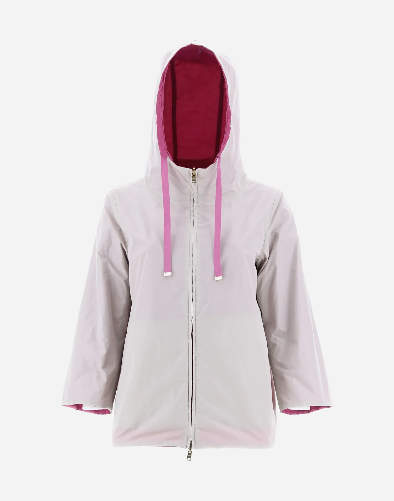 Herno Capes-Wendbares Cape Aus Monogram Taft