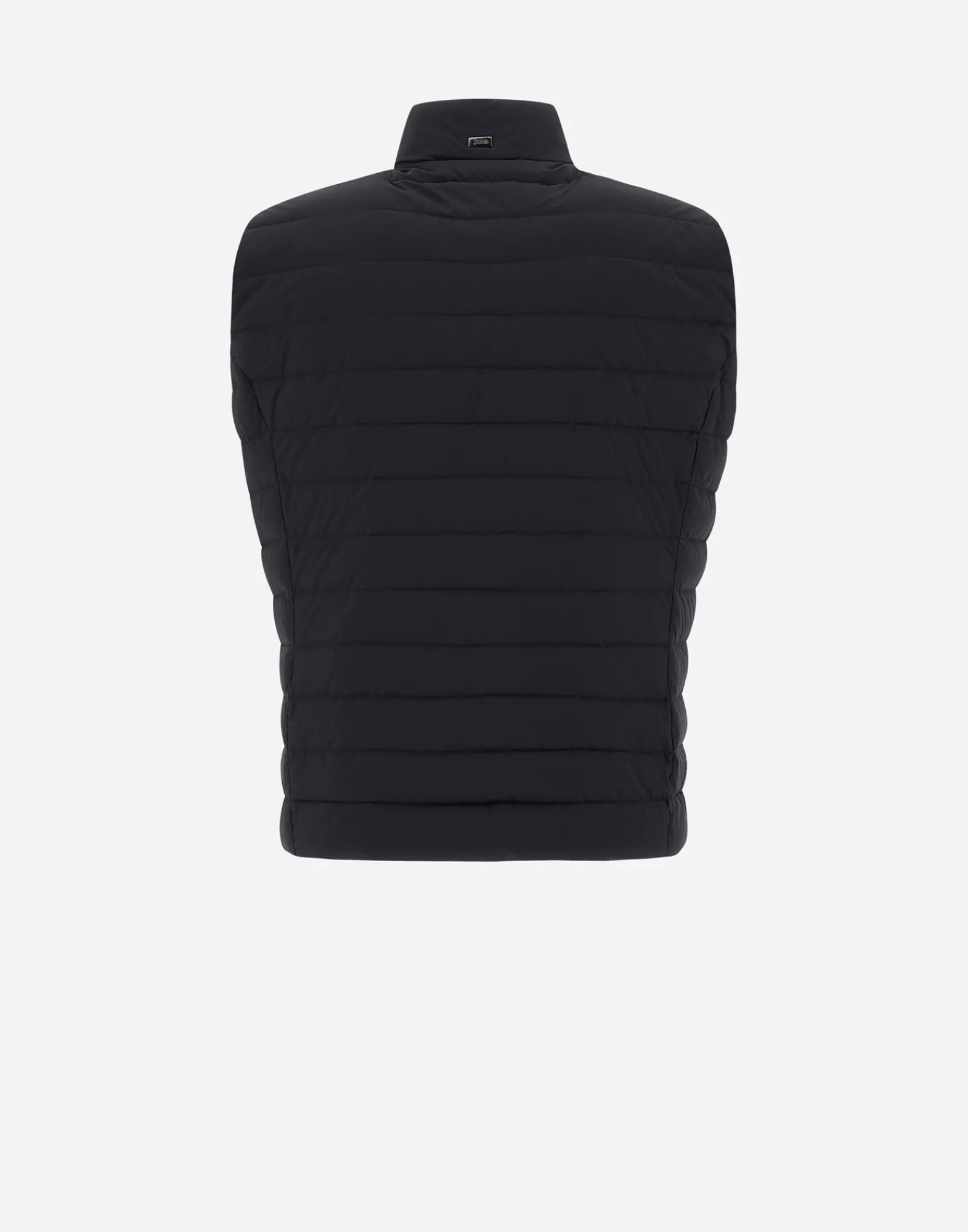 Herno Kurze Daunenjacken-Weste Aus Nuage Mit Details Aus Monogram