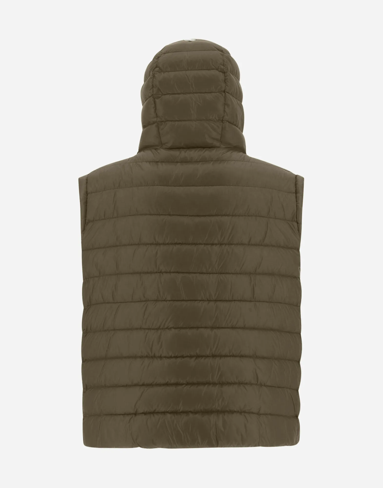 Herno Lange Daunenjacken-Weste Aus Nylon Ultralight