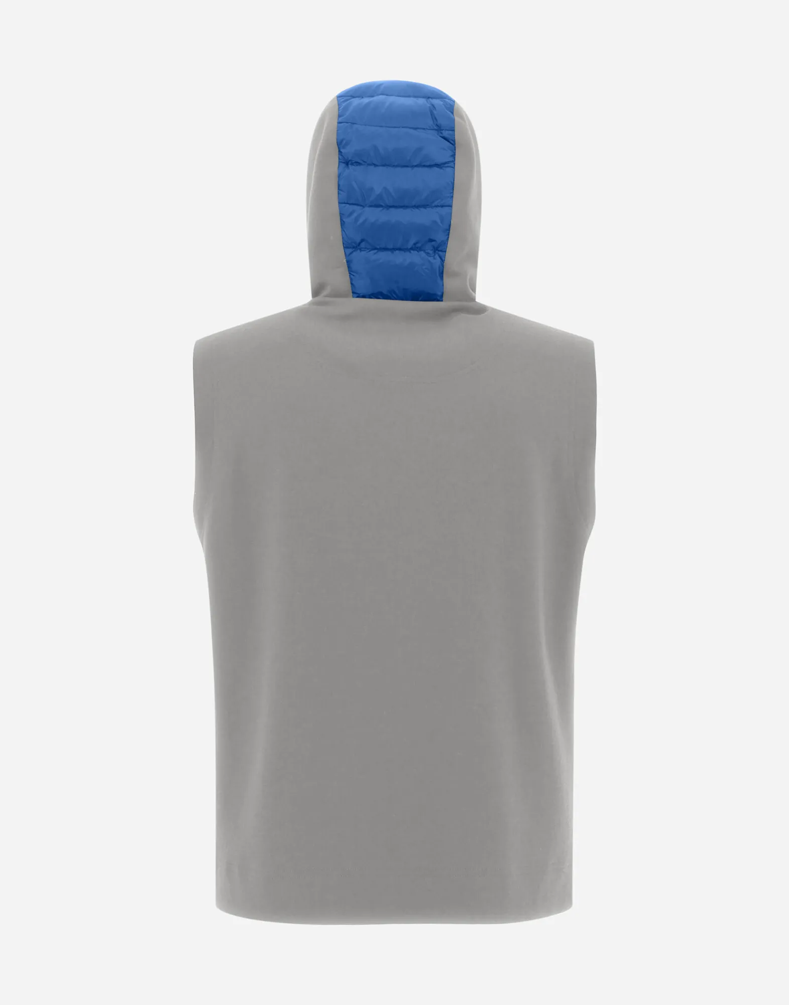 Herno Kurze Daunenjacken-Weste Aus Nylon Ultralight & Fleece